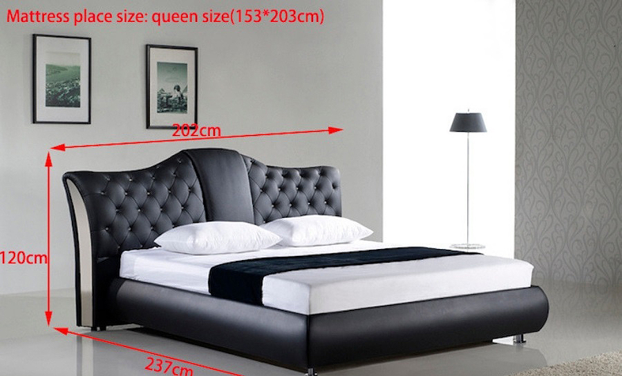 Leather Bed - Model 40